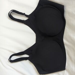Honeylove Liftwear Crossover Bra - Black (Vamp) Size XL/38D/DD(E)